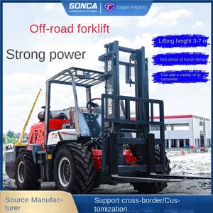 Véhicule de chantier multifonctionnel à traction intégrale SONCA, 3 tonnes, hydraulique, 5 tonnes, 6 tonnes, levage, diesel, manutention de marchandises - Product Image 2