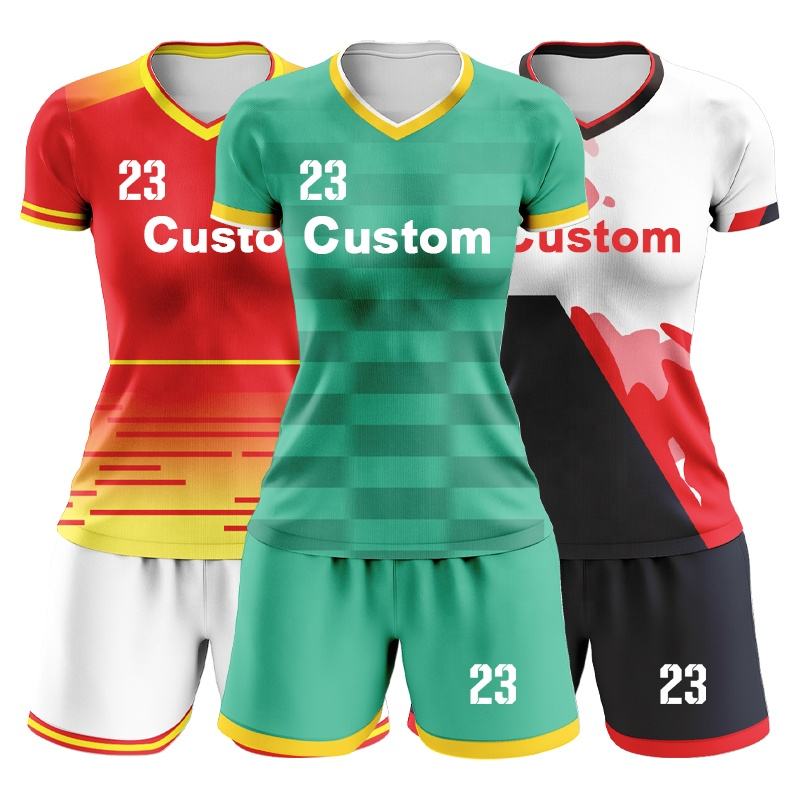 Custom Football Jerseys for Girls Durable Breathing