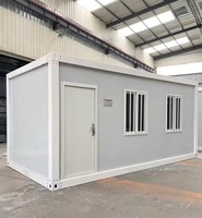 Résidences préfabriquées en acier emballées en plat, de fabrication chinoise, conteneurs modulaires/écoles/supermarchés/bureaux/dortoirs, assemblage rapide