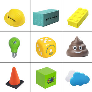 <span class=keywords><strong>Bolas</strong></span> antiestrés de PU con logotipo personalizado, pelotas antiestrés para <span class=keywords><strong>caca</strong></span>, regalos promocionales baratos - Product Image 2