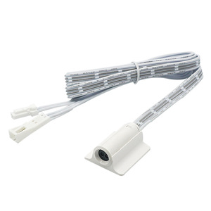 מתג בקרת דלת יחידה חכם ואינטליגנטי DC12V-24V חיישן תאורת ארון בגדים IP5 מדורג 60W/100W PC מעכב בעירה 1-7mm - Product Image 1