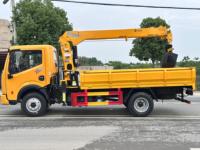 Camion-grue 4 tonnes Dongfeng D6 160 CV 8 vitesses, homologué pour la circulation urbaine, camion de transport de marchandises, OEM d'usine pour travaux municipaux