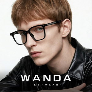 Montures de lunettes Wanda rectangulaires à monture complète Tr4004 légères unisexes pour correction de la vue - Product Image 1