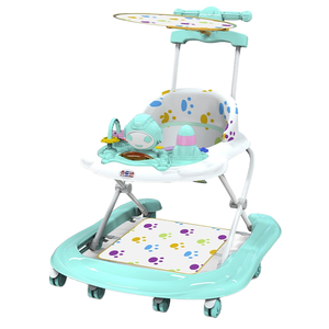 Vendita calda 3 in1 Baby Walker con manico Push all'ingrosso telaio in plastica a buon mercato per i bambini - Product Image 1