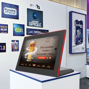 8/10.1/14/15.6 Inch L Hình LED Thanh Ánh Sáng 5MP Máy Ảnh Android Máy Tính Bảng Cho Sinh Trắc Học Đồng Hồ Thời Gian NFC Đồng Hồ Thời Gian - Product Image 1