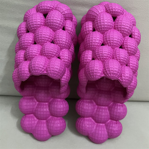 High Quality Purple <strong>Orange</strong> Tan EVA Unisex Footwear Indoor Outdoor Slipper Ladies Women <strong>Slides</strong> Pink Bubble Slippers <strong>Slides</strong> - Product Image 4