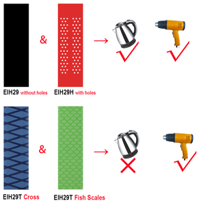 Ice Hockey Stick grip với lỗ Non-Slip nhiệt co cao su Tay áo xử lý chống trượt Hockey Grip Băng - Product Image 4