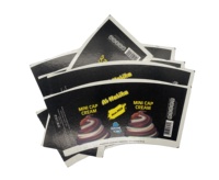 Gobelets en papier à paroi simple jetables écologiques personnalisés Dahang 6oz pour vin, eau minérale, tequila et boissons énergisantes avec logo personnalisé