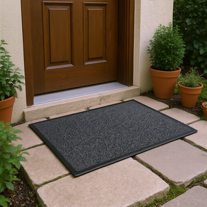 Tapis anti-salissures Shannon 90x150cm Anthracite pour porte - Product Image 3
