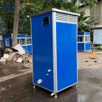 WC mobile portable pour festival, fête, camping, à prix bas, avec toilette en céramique, lavabo et sol antidérapant