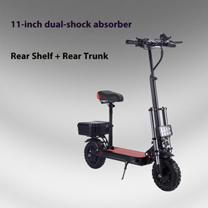 Scooter Plegable de 200 kg de Carga, Motor de 1000w, Asiento Extraíble, Luz Grande, Alcance de 60 km, Ideal para Viajes y Desplazamientos, Bicicleta Eléctrica Jyop-fk Jyop- - Product Image 2