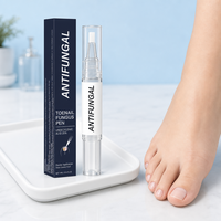 Stylo antifongique à base de plantes pour les ongles, réparation et renforcement des ongles, huile pour cuticules, emballage individuel, marque privée, OEM