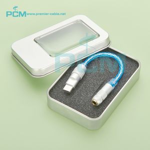 Kabel Headphone Audio, <span class=keywords><strong>USB</strong></span> Tipe C ke 3.5mm kabel Headphone Audio CX31993 Chip cx-pro <span class=keywords><strong>DAC</strong></span> Amplifier SNR128dB 32b/384kHz untuk Android Windows panggilan telepon - Product Image 5