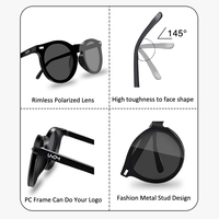 Nouveau design de lunettes de soleil avec logo personnalisé très vendu lunettes de soleil pour l'extérieur anti-corrosion par l'eau de mer et la plage lunettes de soleil pour la pêche