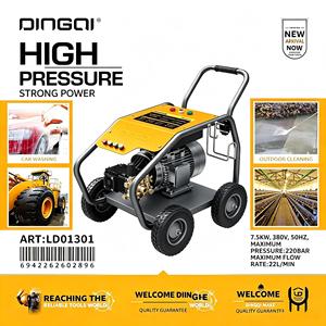 Idropulitrice Industriale ad Alta Pressione DINGQI 7.5KW |   Idropulitrice Elettrica 220 BAR 380V ad Alta Portata per <span class=keywords><strong>Autolavaggio</strong></span> e Edilizia - Product Image 1