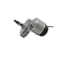 Moteur de fauteuil roulant motorisé 24V 200W sans balais avec frein 110 tr/min, moteur de fauteuil roulant électrique avec joystick