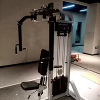 YG FITNESS YG-8003 Machine de musculation de haute qualité à charge par poulie pour exercices Pearl Delt/Pec Fly, pour usage en salle de sport