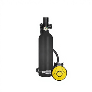 Hot Sale 1L High Pressure Aluminum Alloy Tech <b>Diving</b> Air <b>Tank</b> Underwater 10-20 Minutes Refillable Scuba Sub <b>Tank</b> - Product Image 3