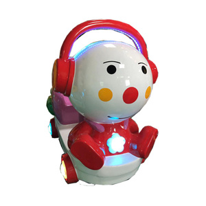 Mini Máquina Musical de Empujar con Monedas, Juego Mecánico para Niños Pequeños, Carrito de Compras de Supermercado, Columpio - Product Image 3