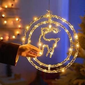 TSINYE <span class=keywords><strong>Campana</strong></span> de Luz de Hadas para Exteriores, Árbol de Navidad, Jardín, Fiesta, Habitación, Estrella Centelleante, Ventana de Pared, Cadena Giratoria, Decoración, Luz Led - Product Image 2