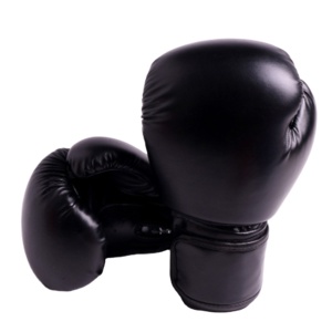Guantes de boxeo con estampado de cuero brillante - Product Image 1