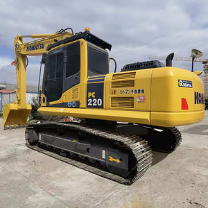 Excavadora hidráulica sobre orugas Komatsu PC220/PC130/200 de segunda mano, modelo 2023 de 22 toneladas con motor de bomba y motor originales - Product Image 1