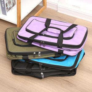 Boîte à peinture pliable en tissu pour croquis en extérieur, étui à gouache et peinture gelée, boîte à outils, sac de peinture – Approvisionnement direct usine - Product Image 3