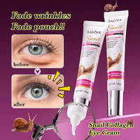 Produits de soin de la peau cosmétiques coréens OEM Anti-âge Sérum pour le visage à la mucine d'escargot Collagène Essence faciale Crème Ensemble de soins de la peau