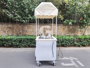 Chariot à café mobile moderne Etodevice, chariot de vente de boissons commercial personnalisé - Product Image 2