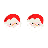 Assiettes décoratives en plastique motif sapin de Noël et flocon de neige, ensemble de décoration de table de fête, vaisselle de Noël