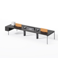 Espace bureau poste de travail modulaire 2 4 6 sièges mobilier de bureau poste de travail ouvert