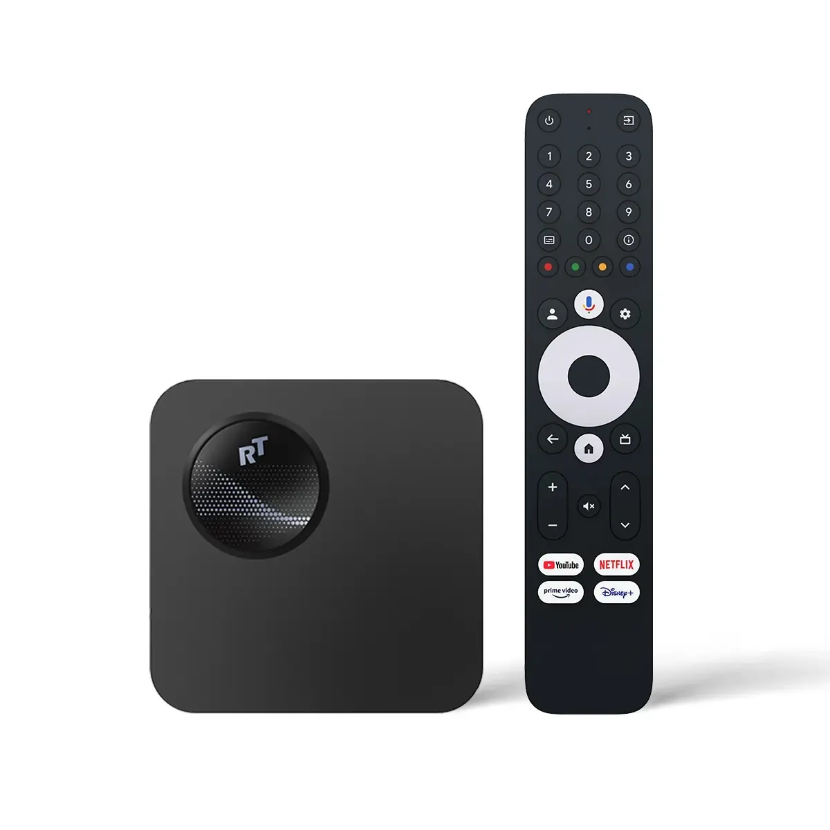 Rocktek GX1 TV Box - Quad Core Google TV 4K HDR Set Top Box