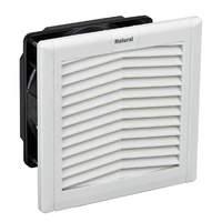 Panneau de boîtier naturel persienne d'armoire NTL-FF152 de filtre de ventilateur de ventilation de refroidissement IP54