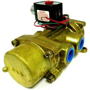 Vanne pilote solénoïde Asco 1 1/2 pouce 12V CC pour eau 5-125 PSI - Product Image 1
