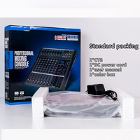 Console de mixage audio alimentée par USB sans fil Bluetooth professionnelle à 8 canaux, système de sonorisation DJ, contrôleur de karaoké