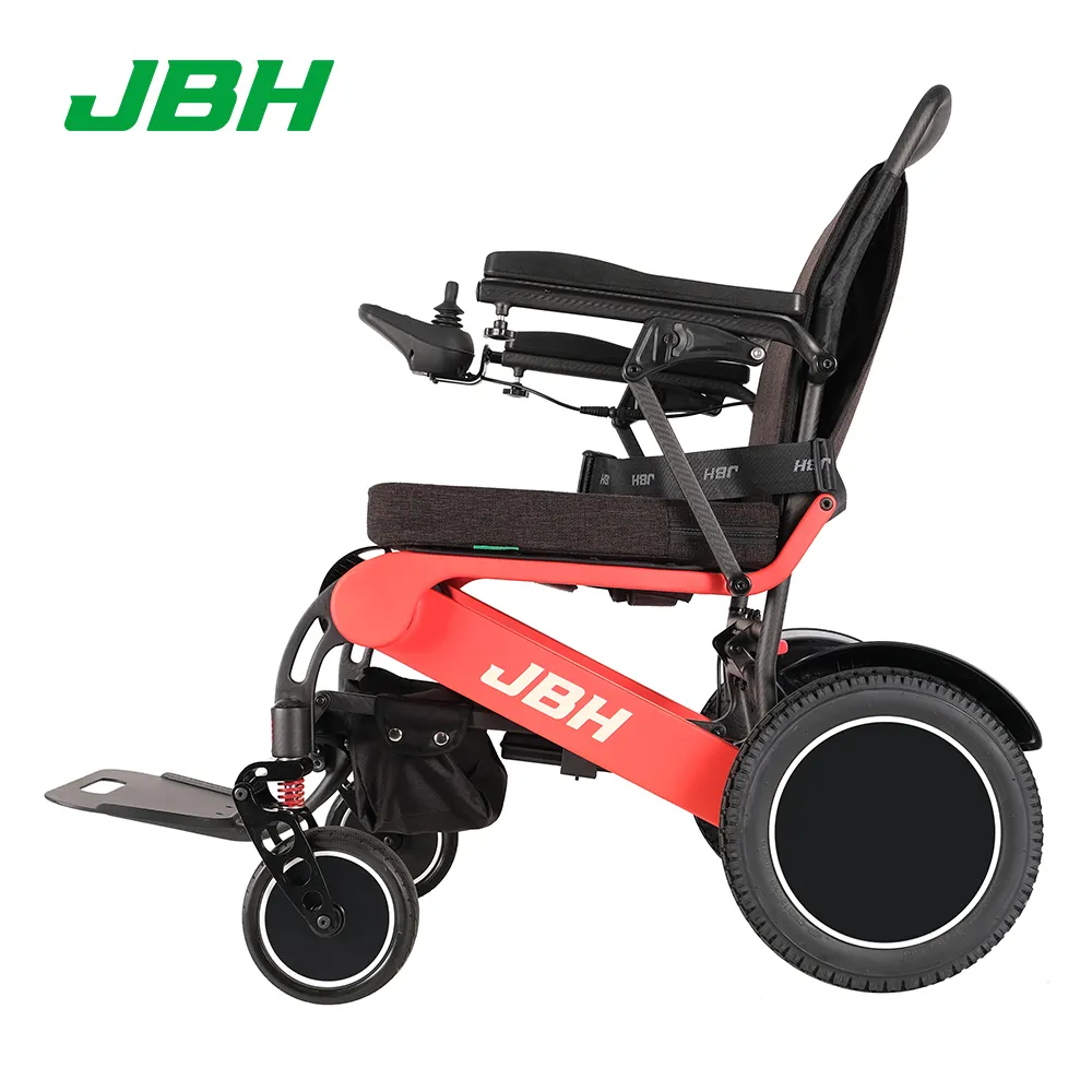 ניו מתקפלת כיסא גלגלים קל משקל גבוהה סיבולת חשמלי כיסא גלגלים Anhui שיקום טיפול אספקת 6 Km/h 20km