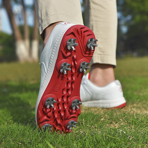 Chaussures <span class=keywords><strong>de</strong></span> <span class=keywords><strong>golf</strong></span> imperméables pour hommes, chaussures <span class=keywords><strong>de</strong></span> <span class=keywords><strong>golf</strong></span> professionnelles pour hommes, grande taille avec semelle extérieure <span class=keywords><strong>en</strong></span> caoutchouc 40-47 - Product Image 2