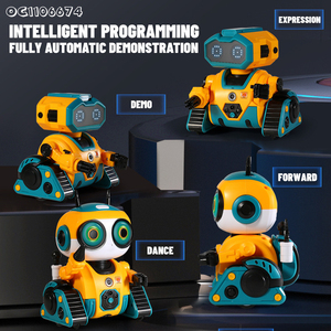 Multifuncional Inteligente Inteligente Mini Programação Melhor Controle Remoto Rc Robot Toy - Product Image 5