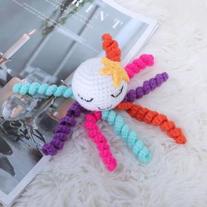Nuevo estilo personalizado tamaño grande inteligente habilitado <span class=keywords><strong>pulpo</strong></span> <span class=keywords><strong>ganchillo</strong></span> juguete peluche bebé reconfortante peluche animales <span class=keywords><strong>para</strong></span> niños Halloween - Product Image 4
