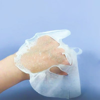 Masque facial soluble dans l'eau à dissolution instantanée, soin de la peau, feuille carrée détachable, fabriqué à partir de matériaux de qualité supérieure