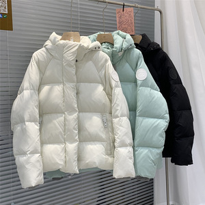Nuovo <span class=keywords><strong>Piumino</strong></span> Puff Invernale 2025 da <span class=keywords><strong>Donna</strong></span> Corto e Spesso Stile Coreano per Coppia con Cappuccio - Product Image 2