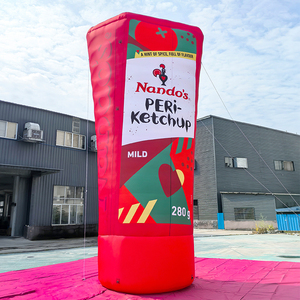 Thương hiệu tùy chỉnh khuyến mãi mới Inflatable bia có thể rượu vang thổi lên uống chai bơm hơi khổng lồ quảng cáo bên sự kiện - Product Image 2