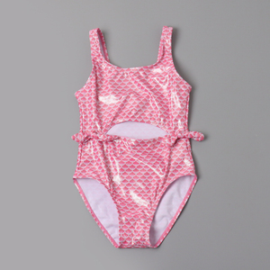 2025 traje <span class=keywords><strong>de</strong></span> baño <span class=keywords><strong>el</strong></span>ástico alto manga larga sirena escala protección solar traje <span class=keywords><strong>de</strong></span> baño <span class=keywords><strong>de</strong></span> una pieza para niñas - Product Image 5