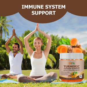 OEM ODM Turmeric Ginger Gummies with Turmeric Extract Ginger Extract Support Immune Comforts Stomach Antioxidant Liver Joint - Product Image 6