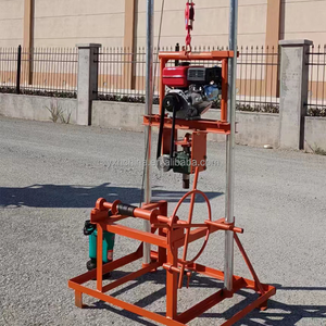 가솔린 물 우물 드릴링 장비 소형 휴대용 80m 깊은 가솔린 물 보어 우물 드릴링 머신 - Product Image 5