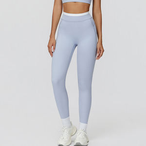 Leggings da Yoga Yoke Personalizzati per Donna, Aderenti, Morbidi, Effetto Nudo, per Corsa, Allenamento, Palestra, <span class=keywords><strong>Fitness</strong></span>, Sollevamento Glutei - Product Image 5