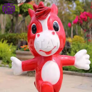 Lámpara LED con diseño de caballo del zodiaco chino en 3D para decoración de exteriores en Navidad y festivales, lámpara de jardín impermeable IP65. - Product Image 5