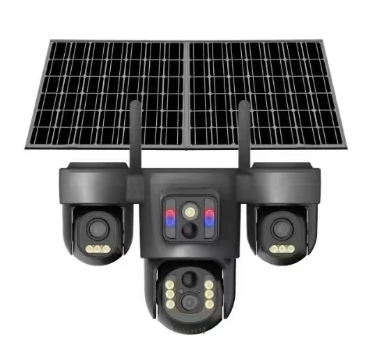 4G Solar Camera Mobile Phone Remote Outdoor 1080P HD CMOS Sensor Color Night Vision Motion Detection Alarm SD Card Storage