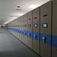 Système de rayonnages mobiles intelligents électriques en métal, compacteurs mobiles réglables pour bibliothèques, hôpitaux, archives gouvernementaux