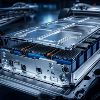 Pièces OEM CNC pour véhicules électriques : Dessin de la couvercle supérieur du pack batterie, du plateau de boîtier de batterie, de la plaque d'extrémité du module batterie, du support de plaque latérale du module